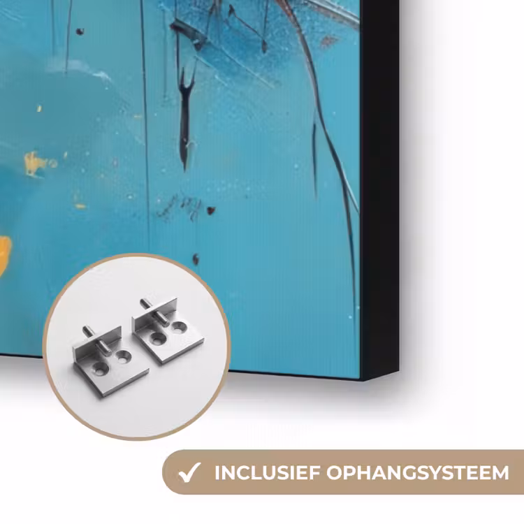 Art Frame - Vogels - Kleurrijk - Tak - Abstract — 6