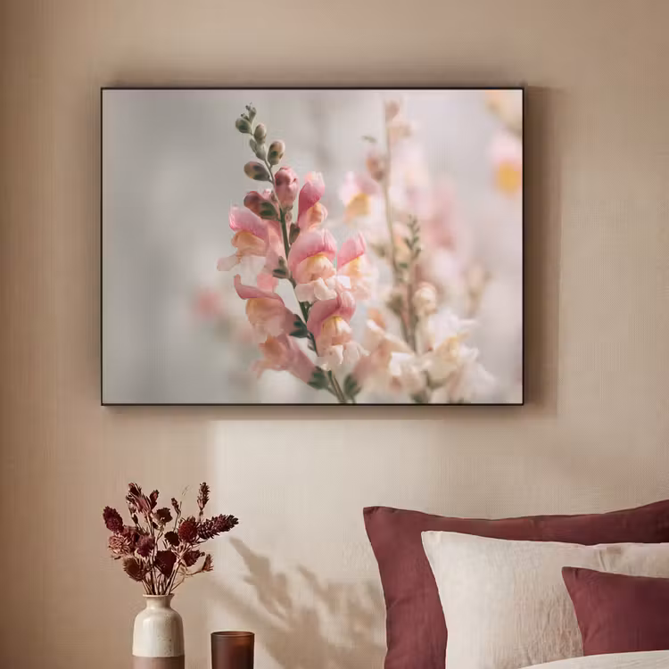 Art Frame - Bloem - Leeuwenbek - Roze - Stengel — 3