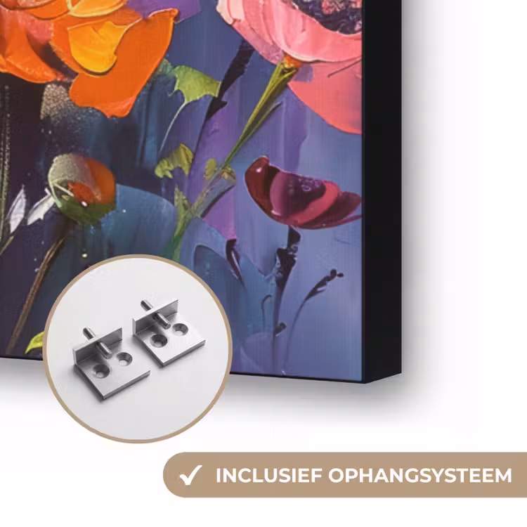 Art Frame - Bloemen - Kleurrijk - Waterverf - Natuur - Zomer — 6