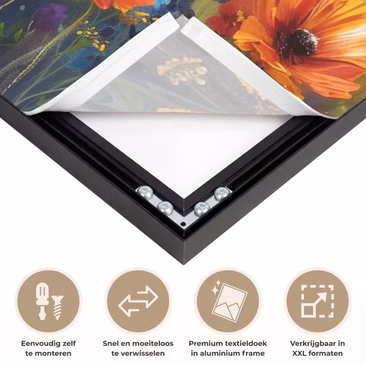 Art Frame - Bloemen - Natuur - Botanisch - Kunst — 4