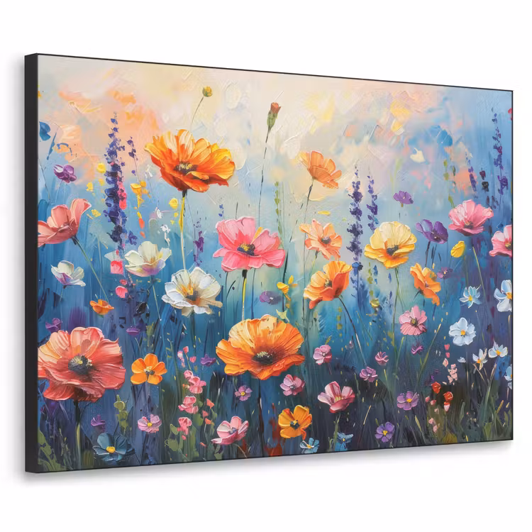 Art Frame - Bloemen - Natuur - Waterverf - Kunst — 1