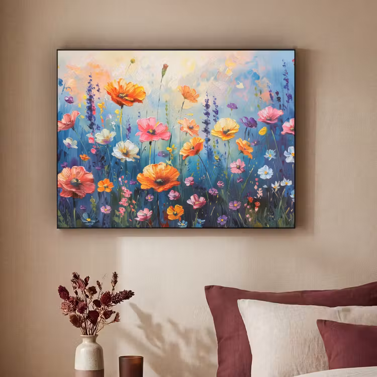 Art Frame - Bloemen - Natuur - Waterverf - Kunst — 3