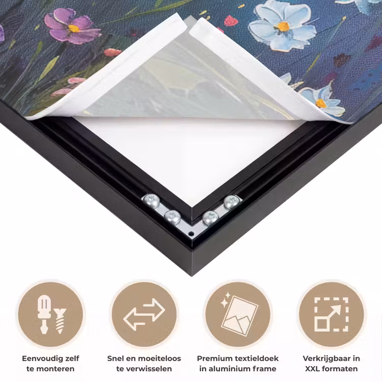 Art Frame - Bloemen - Natuur - Waterverf - Kunst — 4