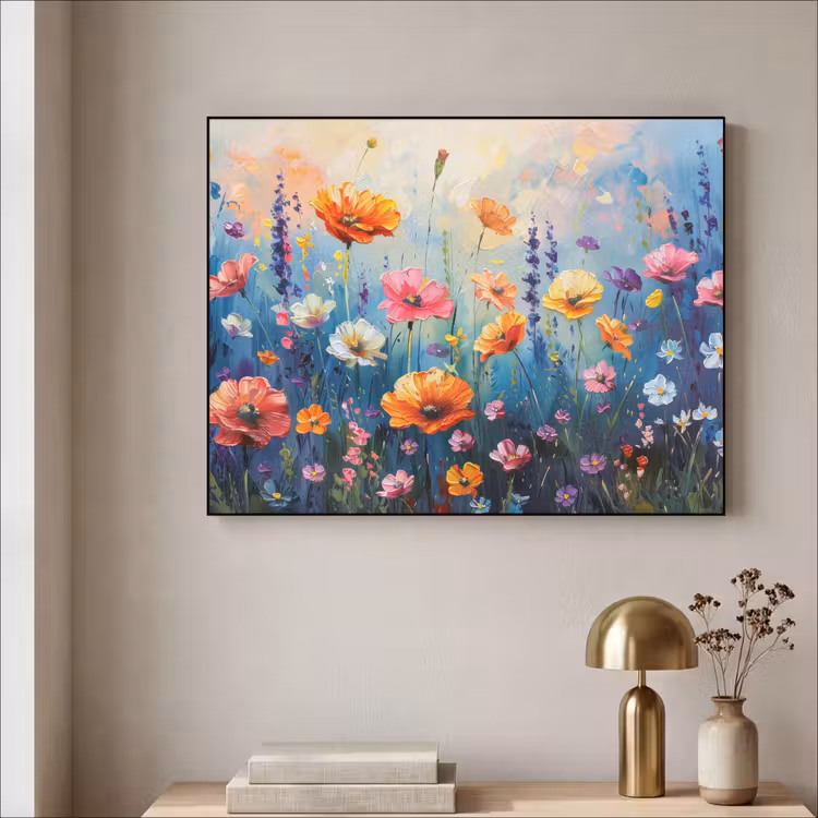 Art Frame - Bloemen - Natuur - Waterverf - Kunst — 5