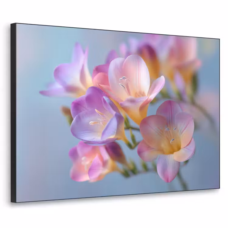 Art Frame - Bloemen - Paars - Overloop - Meeldraden — 1
