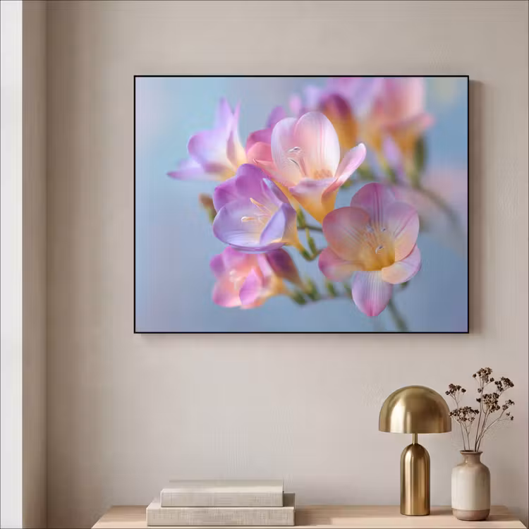 Art Frame - Bloemen - Paars - Overloop - Meeldraden — 5