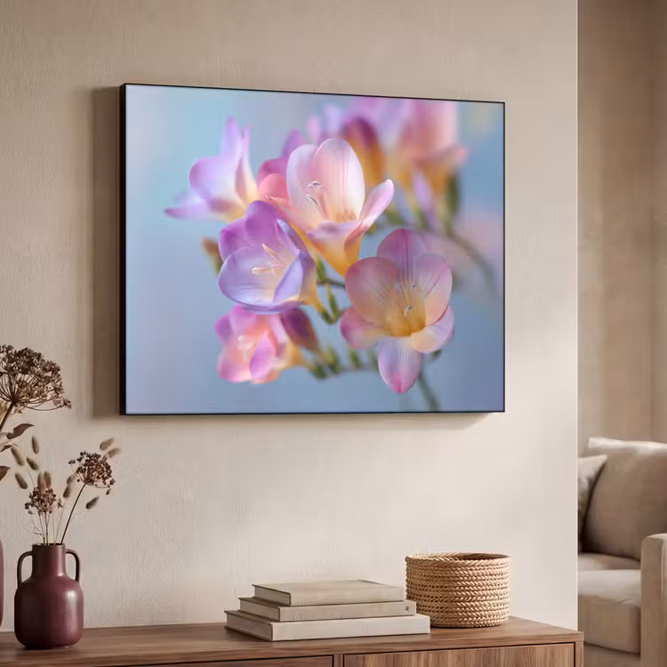Art Frame - Bloemen - Paars - Overloop - Meeldraden — 7