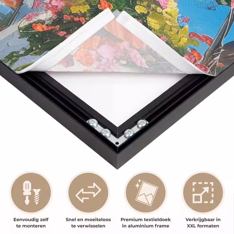 Art Frame - Landschap - Bloemen - Natuur - Zomer — 4