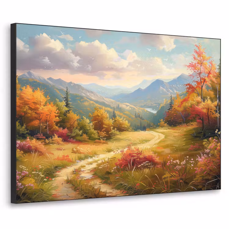 Art Frame - Landschap - Illustratie - Natuur — 1