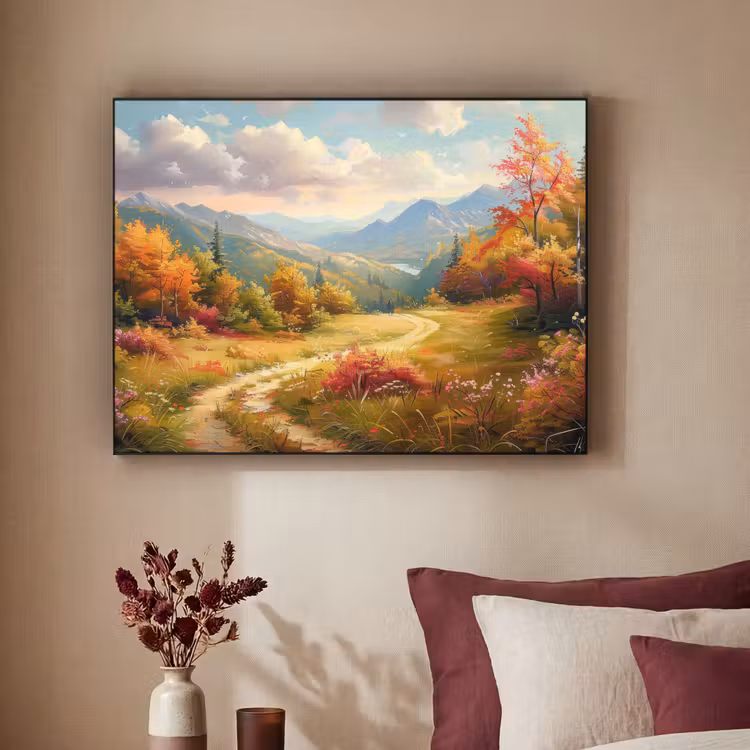 Art Frame - Landschap - Illustratie - Natuur — 3
