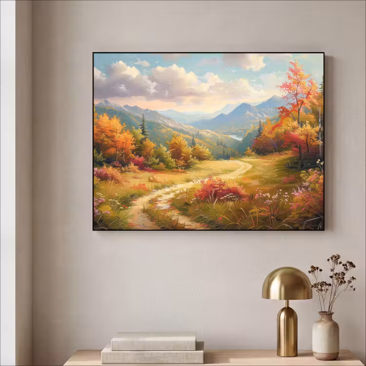 Art Frame - Landschap - Illustratie - Natuur — 5