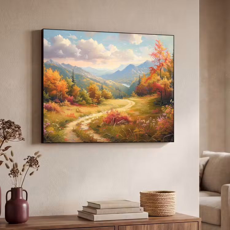 Art Frame - Landschap - Illustratie - Natuur — 7