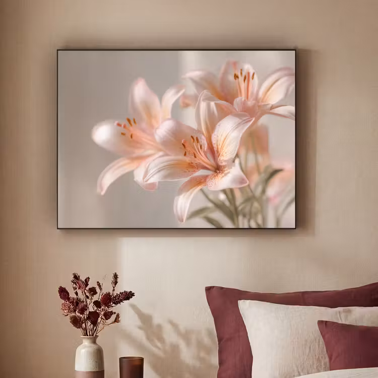 Art Frame - Lelies - Meeldraden - Roze - Wazig — 3