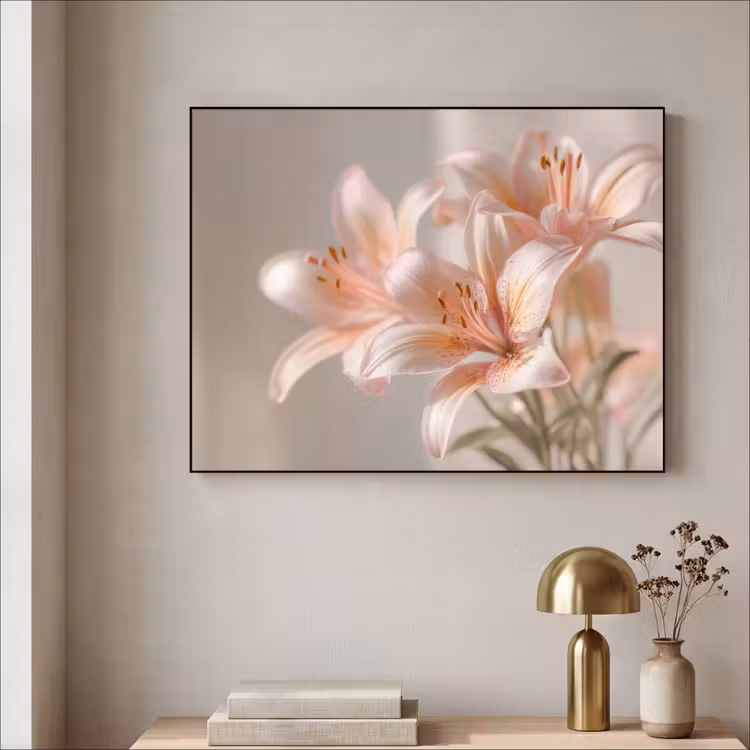 Art Frame - Lelies - Meeldraden - Roze - Wazig — 5