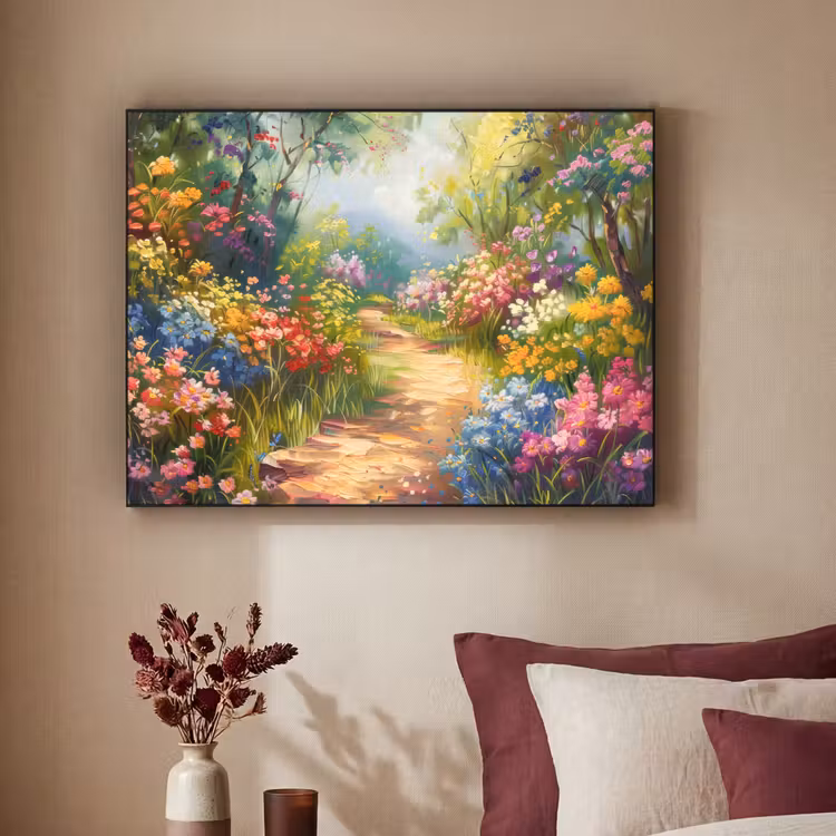 Art Frame - Natuur - Landschap - Bloemen - Kleurrijk — 3