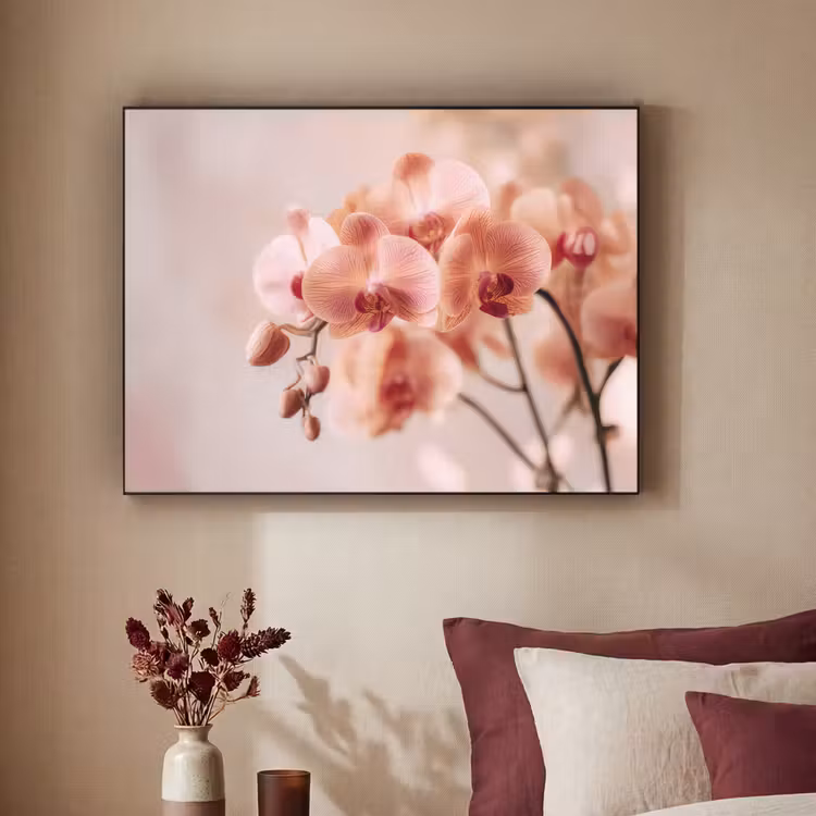 Art Frame - Orchidee - Bloemen - Roze - Bloemblaadjes — 3