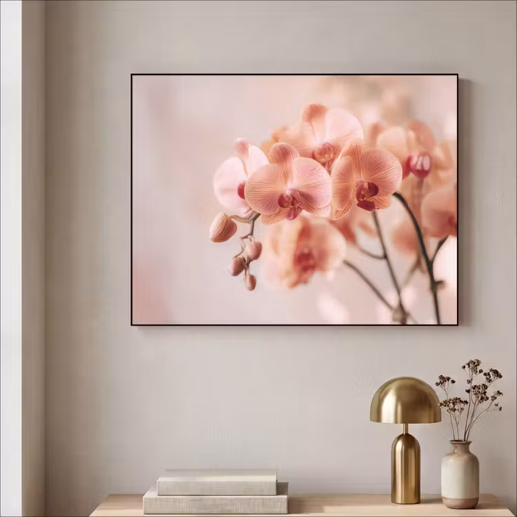 Art Frame - Orchidee - Bloemen - Roze - Bloemblaadjes — 5