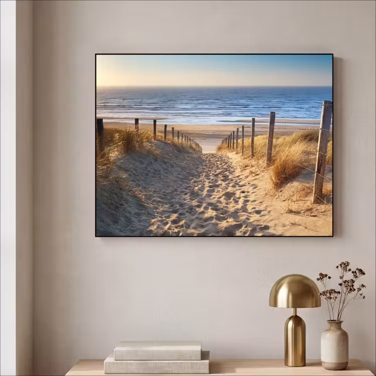 Art Frame - Strand - Zee - Nederland - Duinen - Zon — 5