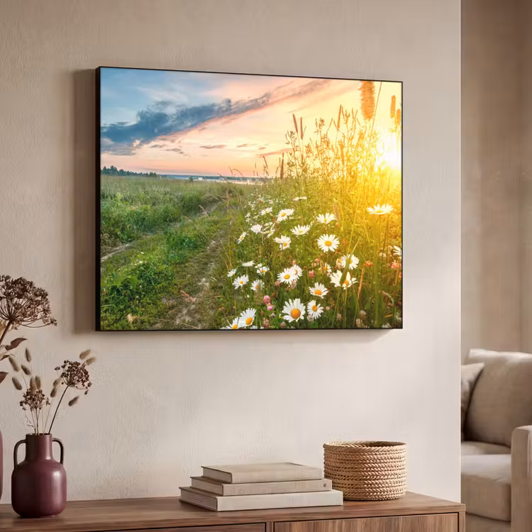 Art Frame - Bloemen - Madelief - Natuur - Zon - Horizon — 7