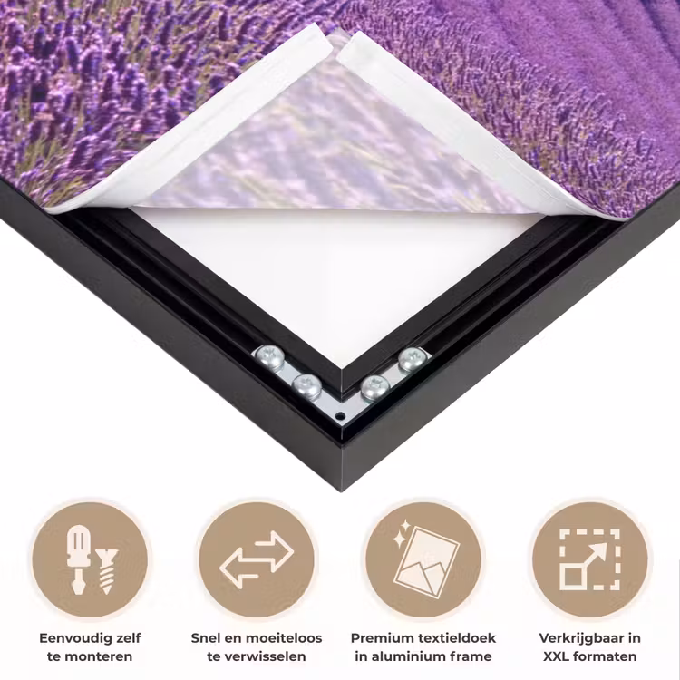 Art Frame - Lavendel - Natuur - Paars - Bomen - Bloemen — 4