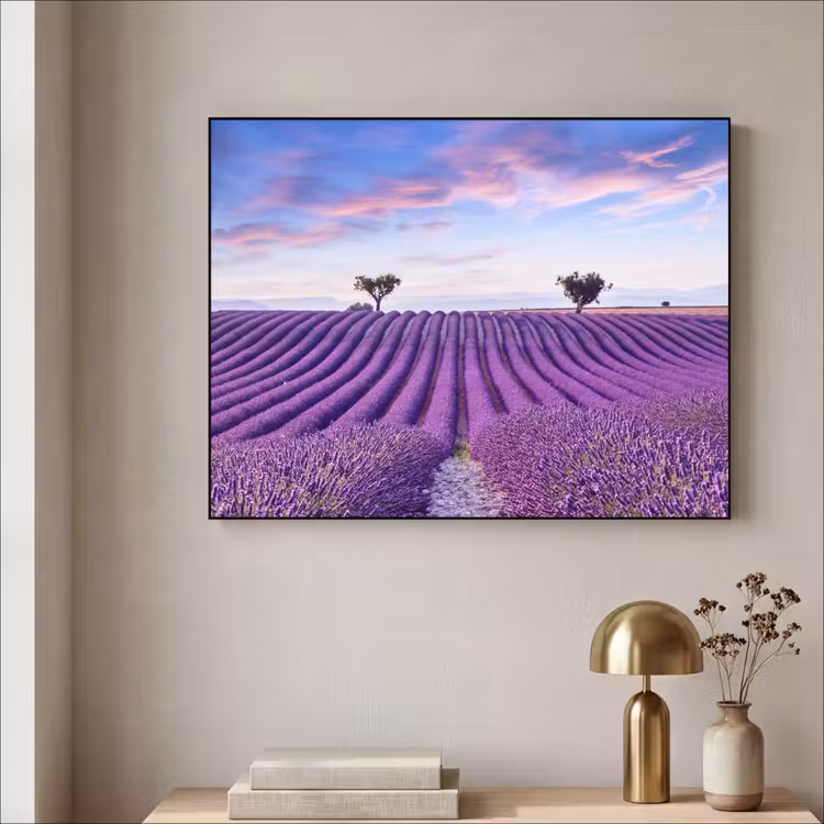 Art Frame - Lavendel - Natuur - Paars - Bomen - Bloemen — 5
