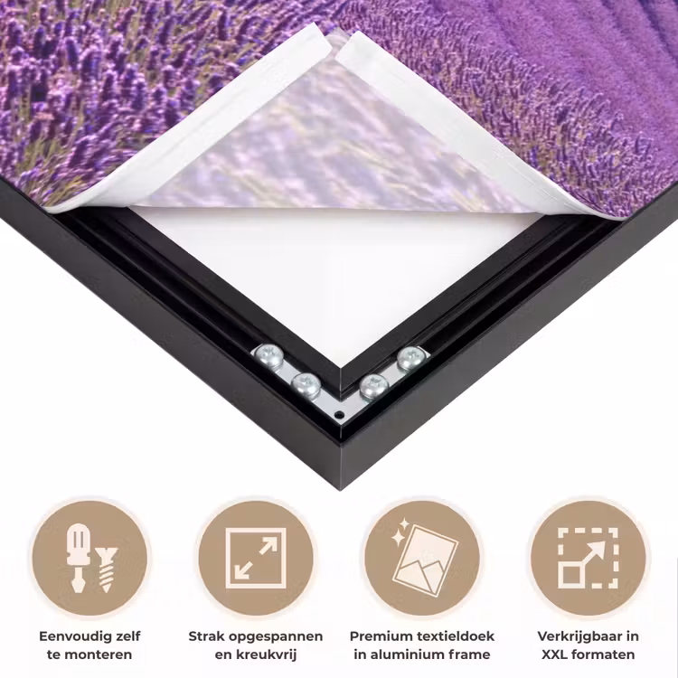 Art Frame - Lavendel - Natuur - Paars - Bomen - Bloemen — 8