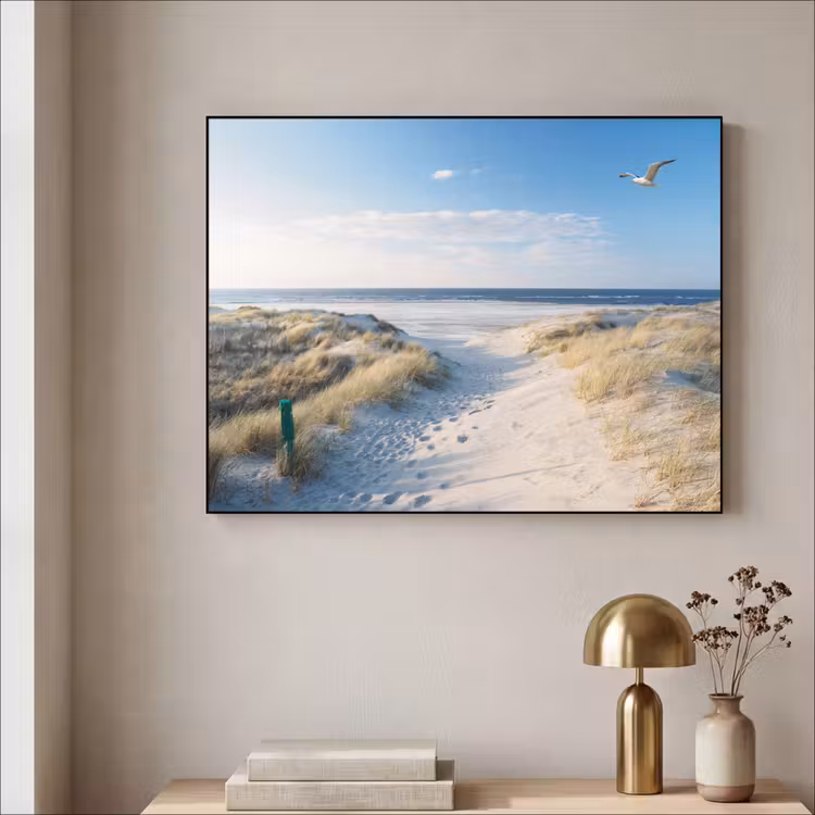 Art Frame - Duin - Meeuw - Strand - Zee - Zon — 5