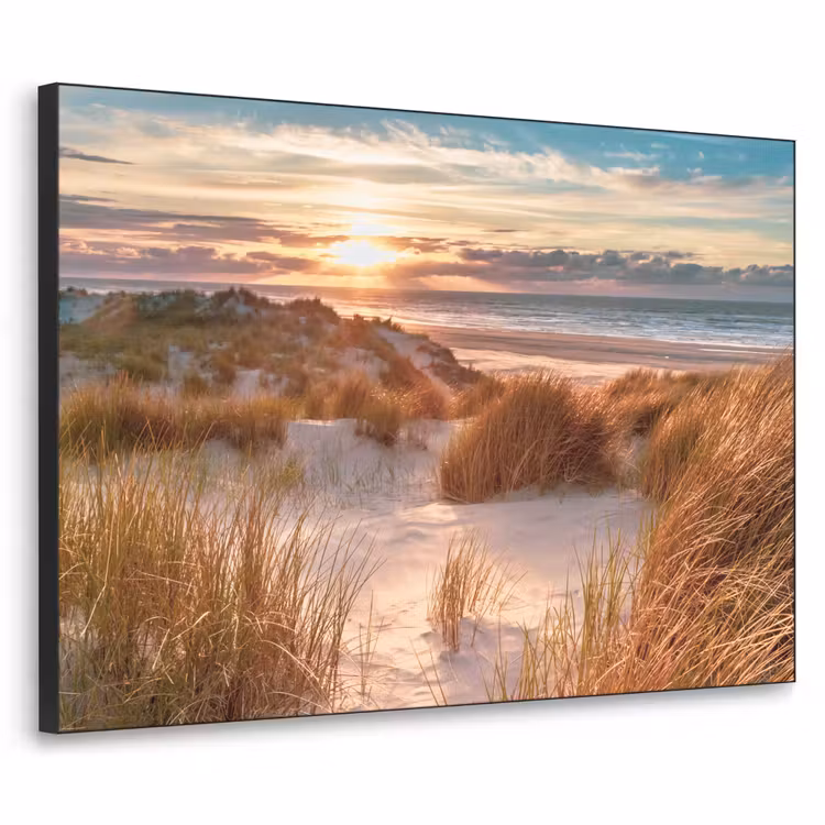 Art Frame - Duin - Planten - Zonsondergang - Strand - Zee — 1