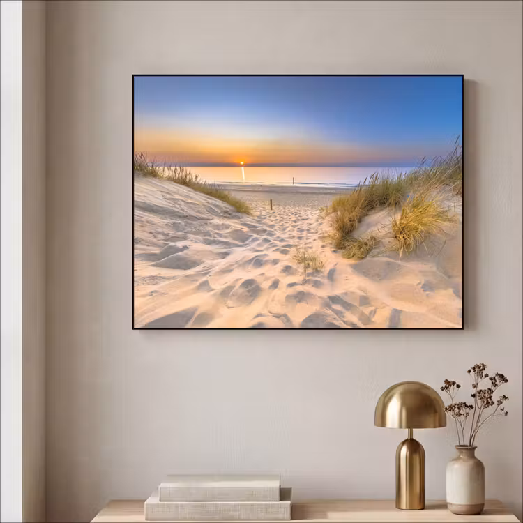 Art Frame - Duin - Zonsondergang - Horizon - Strand - Gras — 5