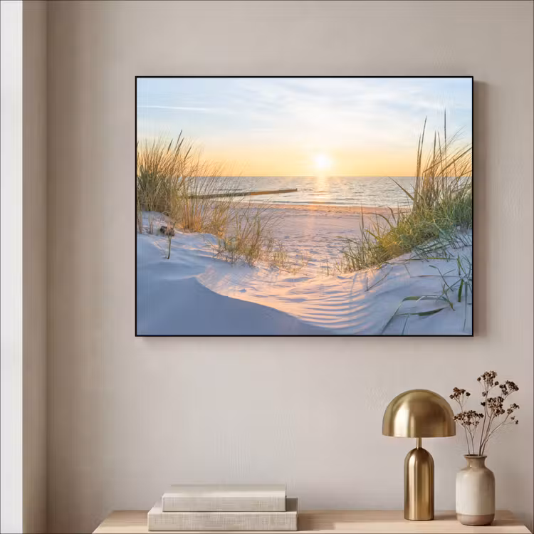 Art Frame - Strand - Zon - Duin - Gras - Zand - Horizon — 5