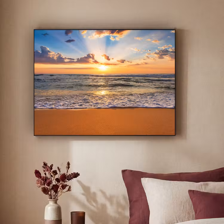 Art Frame - Strand - Zonsondergang - Zee - Wolken - Horizon — 3