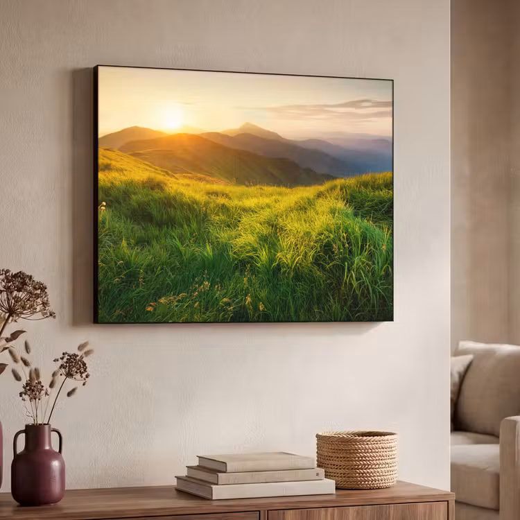Art Frame - Gras - Heuvels - Zon - Natuur - Landschap — 7