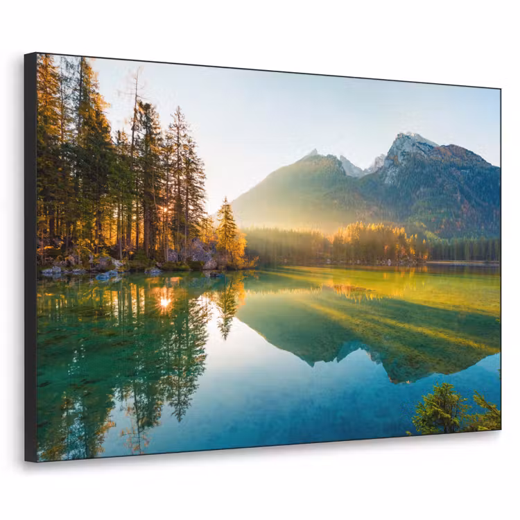 Art Frame - Meer - Bos - Bergen - Natuur - Zon - Landschap — 1