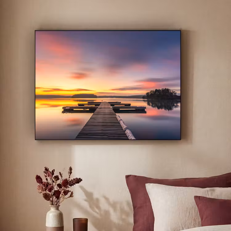 Art Frame - Steiger - Zonsondergang - Water - Zee - Reflectie — 3