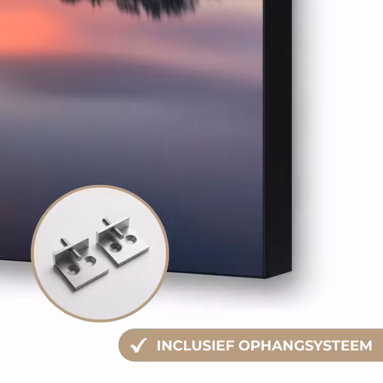 Art Frame - Steiger - Zonsondergang - Water - Zee - Reflectie — 6