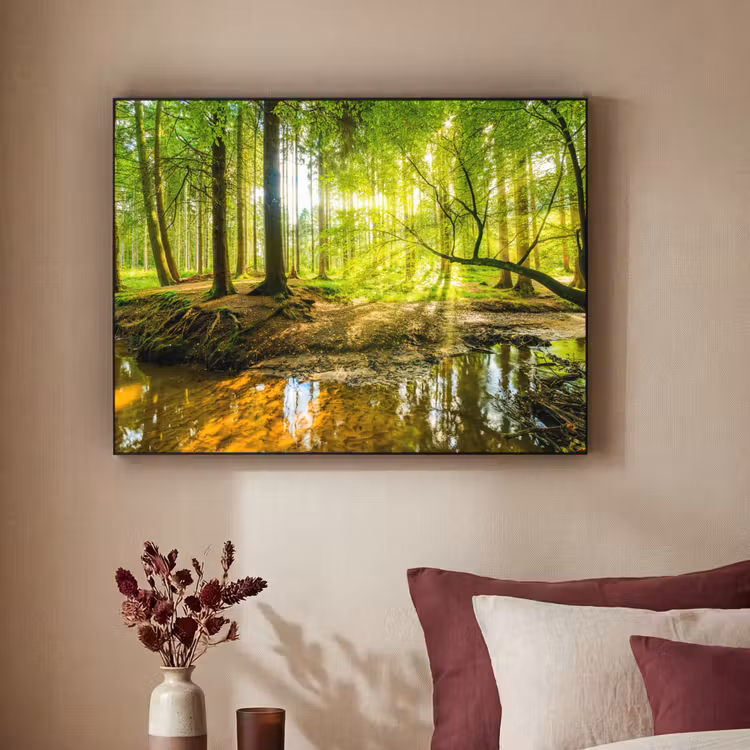 Art Frame - Bos - Landschap - Water - Bomen - Zon - Groen - Natuur — 3