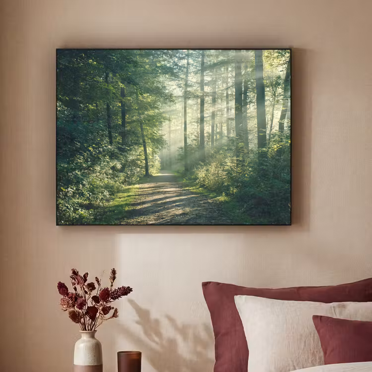 Art Frame - Bos - Pad - Zon - Bomen - Groen - Natuur — 3