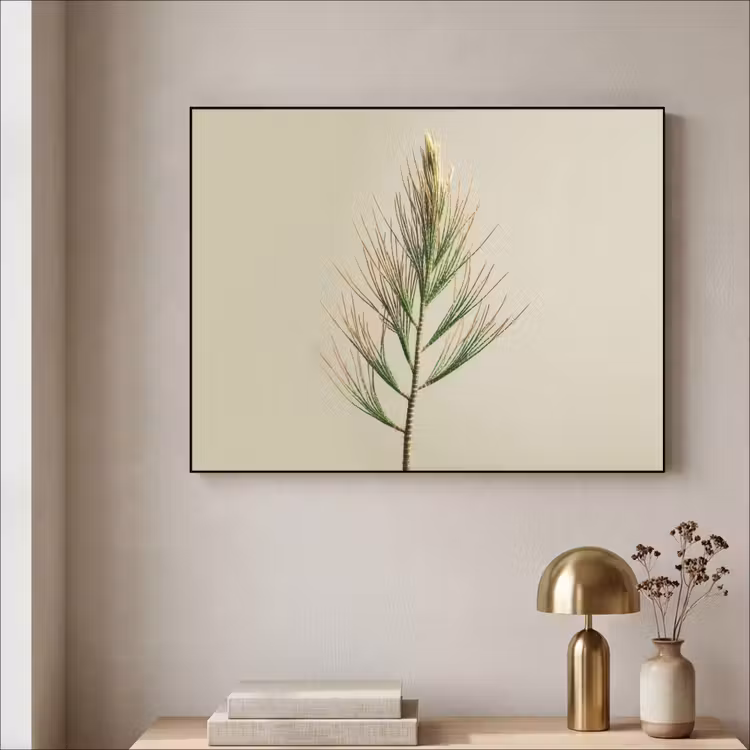 Art Frame - Dennentak - Naaldvormige bladeren - Lichtgroen — 5
