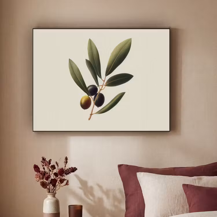 Art Frame - Olijftak - Donkergroen - Olijven — 3