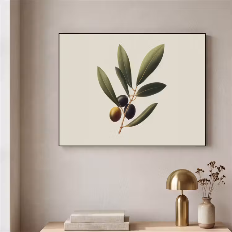 Art Frame - Olijftak - Donkergroen - Olijven — 5