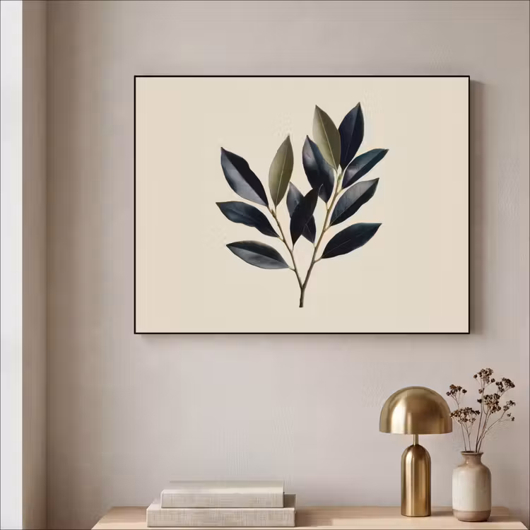Art Frame - Ovaal - Olijfgroen - Simpel — 5