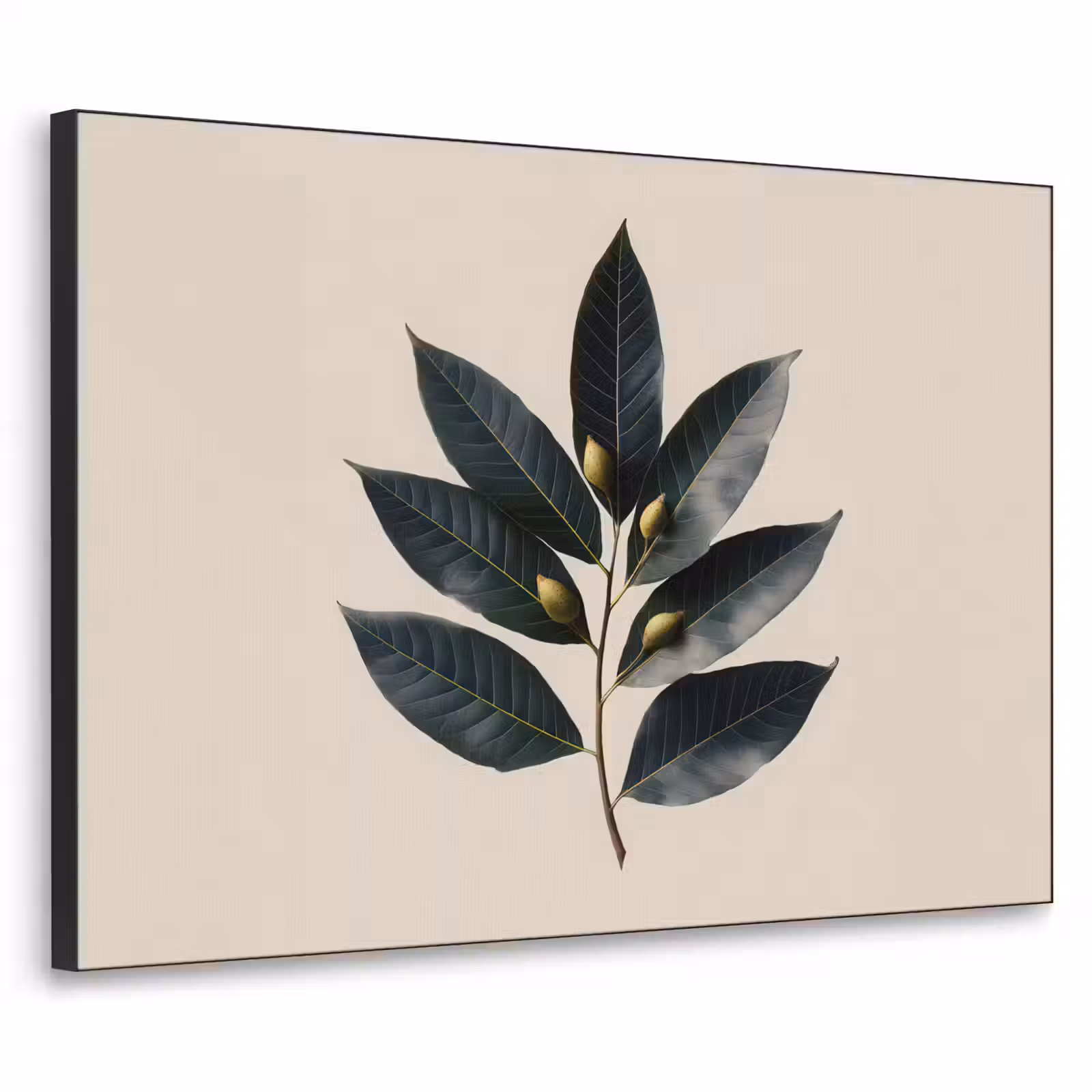 Art Frame - Laurierbladeren - Bloemknoppen - subtiel — 1