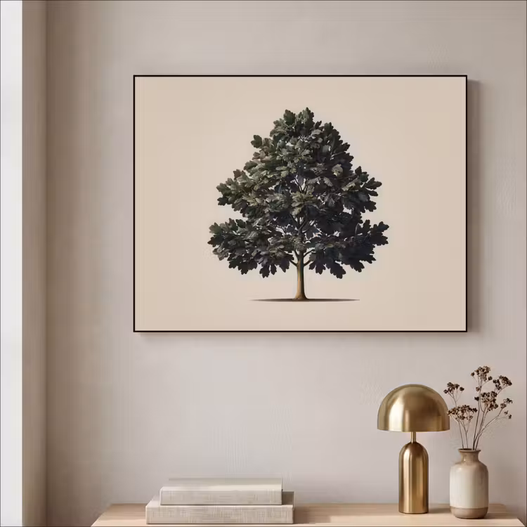 Art Frame - Eikenboom - Schaduw - Egaal — 5