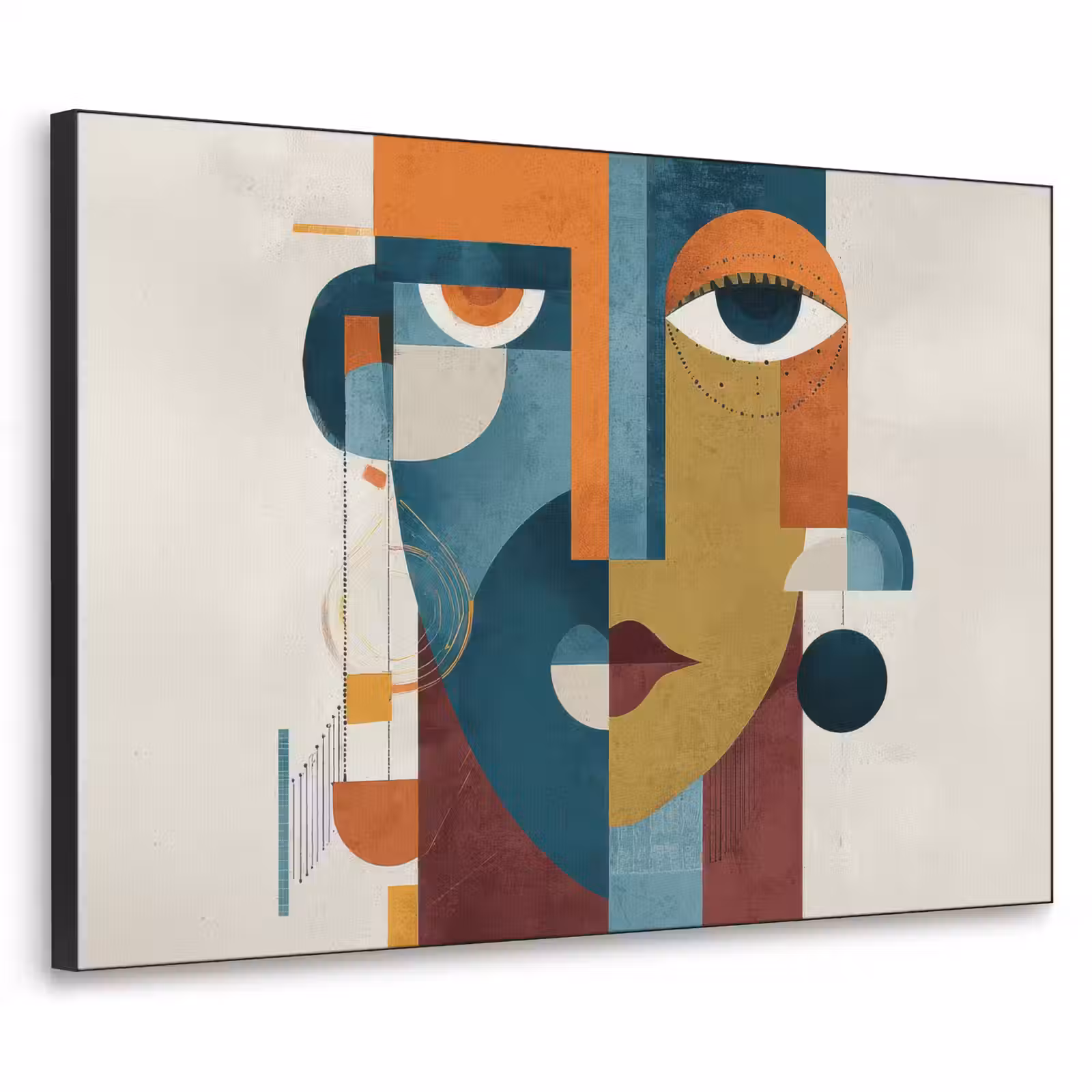 Art Frame - Geometrisch - Strakke vormen - Kleurrijk — 1