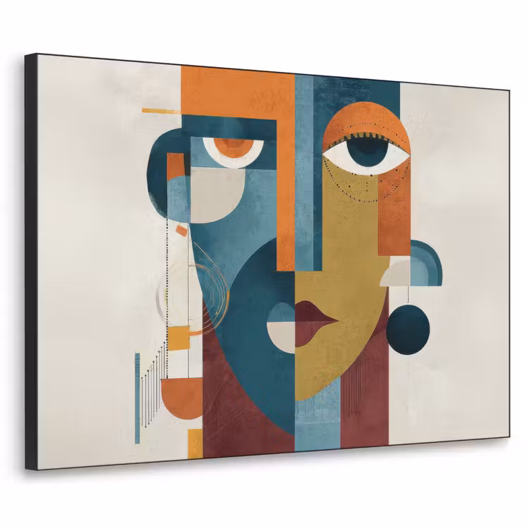 Art Frame - Geometrisch - Strakke vormen - Kleurrijk — 1