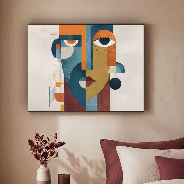 Art Frame - Geometrisch - Strakke vormen - Kleurrijk — 3
