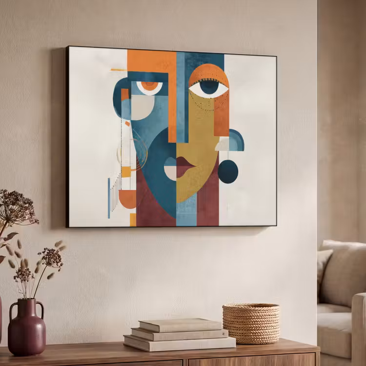 Art Frame - Geometrisch - Strakke vormen - Kleurrijk — 7