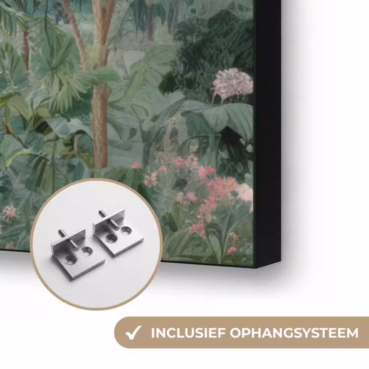 Art Frame - Tropische tuin - Koepelgebouw - Bloemen — 6