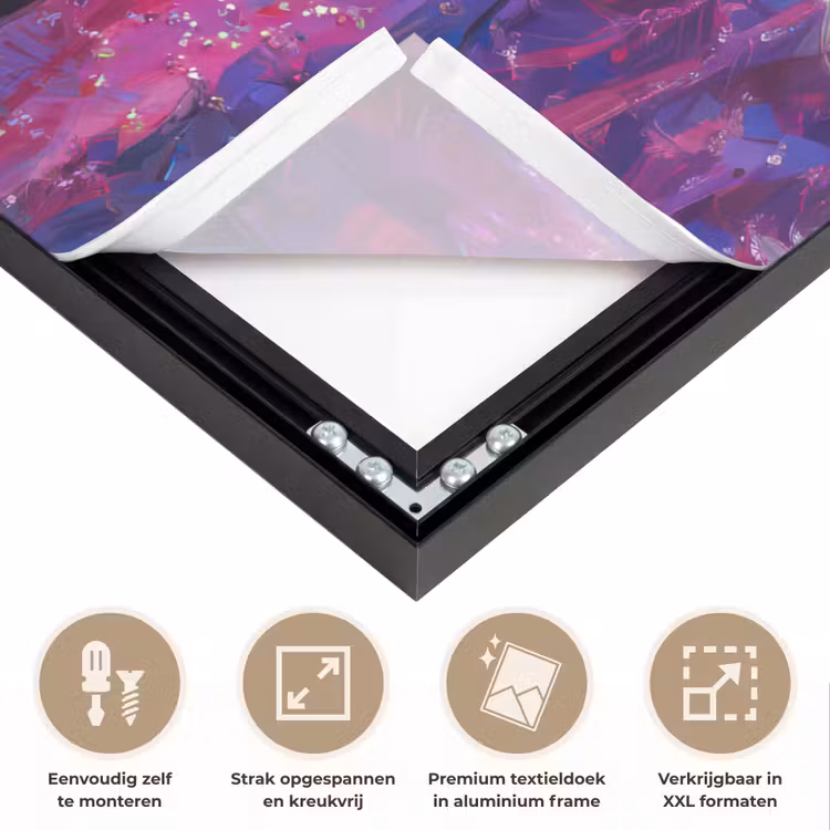Art Frame - Expressief - Microfoon - Paars — 8