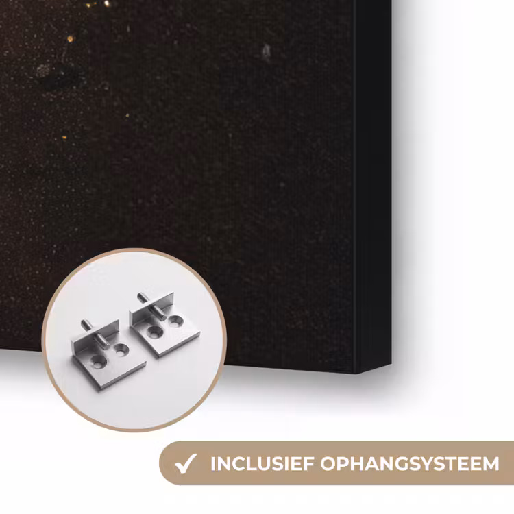 Art Frame - Koptelefoon - Bruin - Dynamische penseelstreken — 6